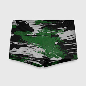 Детские купальные плавки 3D с принтом Green Paint Splash в городе Новоалтайск, Полиэстер 85%, Спандекс 15% | Слитный крой, подклад по переду изделия, узкие бретели | 23 февраля | абстракция | акварель | армия | военные | зеленая | зеленые | зеленый | камуфляж | краски | милитари | на каждый день | хаки