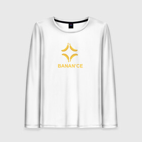 Женский лонгслив 3D с принтом crypto banana в городе Новоалтайск, 100% полиэстер | длинные рукава, круглый вырез горловины, полуприлегающий силуэт | binance | bitkoin | blockchain | ethereum | rhbgnj | solana | бинанс | биткойн | криптобиржа | криптовалюта | эфириум