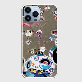 Чехол для iPhone 13 Pro Max с принтом Takashi Murakami арт с языками в городе Новоалтайск,  |  | Тематика изображения на принте: takashi murakami | арт | арт с языками | граффити | мураками | такаси | такаси мураками | токио | уличное граффити | языки | япония