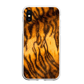 Чехол для iPhone XS Max матовый с принтом Шкура тигра 2022 в городе Новоалтайск, Силикон | Область печати: задняя сторона чехла, без боковых панелей | 2022 | год тигра | новый год | новый год 2022 | символ года | тигр | тигренок | тигрица | тигры