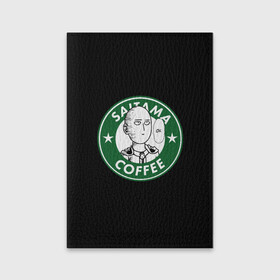 Обложка для паспорта матовая кожа с принтом ONE PUNCH MAN OK COFFEE в городе Новоалтайск, натуральная матовая кожа | размер 19,3 х 13,7 см; прозрачные пластиковые крепления | one punch man | onepunch man | onepunchman | oppai | saitama | ван панч мен | ванпанч мен | ванпанчмен | макото миядзаки | сайтама | человек один удар