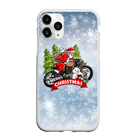 Чехол для iPhone 11 Pro Max матовый с принтом Санта Байкер Santa on the motorbike в городе Новоалтайск, Силикон |  | Тематика изображения на принте: bike | christmas | moto | santa | байк | дед мороз | елка | зима | мотоцикл | новый год | подарок | рождество | санта | снег | снеговик | снежинка