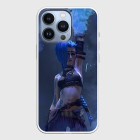 Чехол для iPhone 13 Pro с принтом JINX | ARCAME в городе Новоалтайск,  |  | arcane | arcane league of legends | cartoon | jinx | league of legends | mult | stim punk | stimpunk | аркеин | аркейн | джинкс | мульт | мультик | паудер | порох | психопатка | синеголовая | синий хвост | стим панк | стимпанк