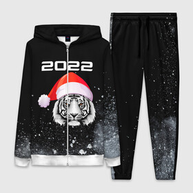 Женский костюм 3D с принтом Новогодний тигр 2022. в городе Новоалтайск,  |  | 2022 | happy new year | merry christmas | год тигра | зима близко | нг | новогодний | новогодний тигр | новогодняя символика | новый год | новый год 2022 | рождество | символ 2022 года | снег | снежинки | тигр