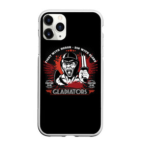 Чехол для iPhone 11 Pro матовый с принтом GLADIATORS в городе Новоалтайск, Силикон |  | bellator | boxing | fight club | mixed martial arts | ufc | айкидо | беллатор | боевые искусства | боец | бои без правил | бойцовский клуб | бокс | борьба | гладиатор | джиуджитсу | дзюдо | единоборства | карате | кикбоксинг