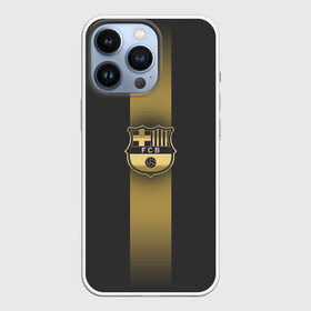 Чехол для iPhone 13 Pro с принтом Barcelona Gold Graphite Theme в городе Новоалтайск,  |  | Тематика изображения на принте: barcelona | blaugrana | fc barcelona | spain | барселона | гранатово синие | золото | золотоые логотипы | золотые эмблемы | ла лига | лига чемпионов | фк барселона | футбол | чемпионат испании
