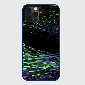 Чехол для iPhone 12 Pro Max с принтом Абстрактные Частицы в городе Новоалтайск, Силикон |  | абстракция | волны | неон | поток | частицы