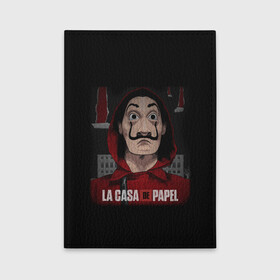 Обложка для автодокументов с принтом БУМАЖНЫЙ ДОМ СЕРИАЛ LA CASA DE PAPEL в городе Новоалтайск, натуральная кожа |  размер 19,9*13 см; внутри 4 больших “конверта” для документов и один маленький отдел — туда идеально встанут права | Тематика изображения на принте: bella ciao | la casa de papel | бумажный дом | ла каса де | ла каса де папель | ла каса де пепел | лакаса | сериал | фильм