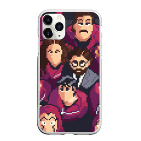 Чехол для iPhone 11 Pro Max матовый БУМАЖНЫЙ ДОМ ПИКСЕЛИ LA CASA DE PAPEL: в городе Новоалтайск, Силикон | | bella ciao | la casa de papel | бумажный дом | ла каса де | ла каса де папель | ла каса де пепел | лакаса | сериал | фильм