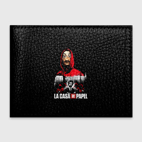 Обложка для студенческого билета с принтом СЕРИАЛ БУМАЖНЫЙ ДОМ / LA CASA DE PAPEL в городе Новоалтайск, натуральная кожа | Размер: 11*8 см; Печать на всей внешней стороне | Тематика изображения на принте: bella ciao | la casa de papel | бумажный дом | ла каса де | ла каса де папель | ла каса де пепел | лакаса | сериал | фильм