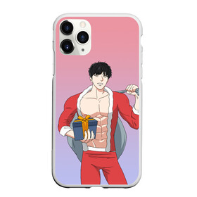 Чехол для iPhone 11 Pro матовый с принтом Bj Alex в новогоднем костюме в городе Новоалтайск, Силикон |  | alex | bj | bj alex | алекс | ан джи вон | аниме | дед мороз | дживон | качок | мешок | новый год | подарок | санта | сененай | стример