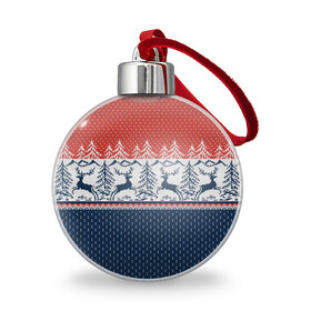 Ёлочный шар с принтом НОВОГОДНИЙ УЗОР в городе Новоалтайск, Пластик | Диаметр: 77 мм | background | christmas | deer | holiday | knitted pattern | new year | new years pattern | pattern | texture | tree | вязаный узор | елка | елочка | новогодний узор | новый год | олени | паттерн | праздник | рождество | текстура | узор | фон