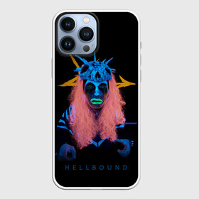 Чехол для iPhone 13 Pro Max с принтом Hellbound остриё в городе Новоалтайск,  |  | неон | остриё | персонаж | секта | стрим