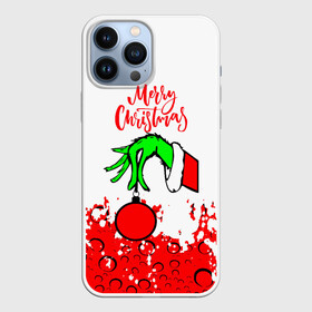Чехол для iPhone 13 Pro Max с принтом Merry Christmas Grinch в городе Новоалтайск,  |  | 2022 | grinch | happy new year | merry christmas | год тигра | гринч | зима близко | нг | новогодний | новый год | новый год 2022 | рождество | снег | снежинки