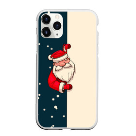 Чехол для iPhone 11 Pro Max матовый с принтом Happy New Year Дед Мороз. в городе Новоалтайск, Силикон |  | 2022 | happy new year | merry christmas | rdnewyear22 | год тигра | дед мороз | зима близко | нг | новогодний | новый год | новый год 2022 | рождество | символ 2022 года | снег | снежинки