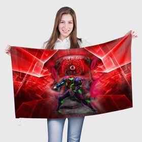Флаг 3D с принтом Samus Robo | Metroid Dread в городе Новоалтайск, 100% полиэстер | плотность ткани — 95 г/м2, размер — 67 х 109 см. Принт наносится с одной стороны | game | mercurysteam | metroid | metroid dread | metroid fusion | robo | robot | samus aran | игра | компьютерная игра | метроид | метроид дреад | мэтроид | мэтройдо дореддо | робо | робот | самус аран