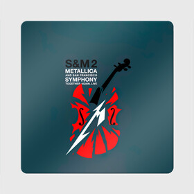 Магнит виниловый Квадрат с принтом SM2 Metallica в городе Новоалтайск, полимерный материал с магнитным слоем | размер 9*9 см, закругленные углы | hard | heavy | james hetfield | kirk hammett | lars ulrich | metallica | music | robert trujillo | rock band | thrash | thrashmetal | альбом | джеймс хэтфилд | кирк хэмметт | ларс ульрих | метал | металика | металлика | музыка | роберт трухильо | рок груп