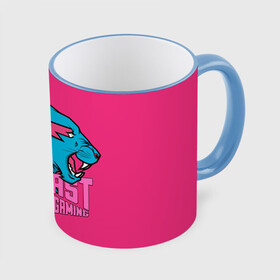 Кружка с принтом Mr Beast Gaming Full Print (Pink edition) в городе Новоалтайск, керамика | ёмкость 330 мл | gamer | games | gaming | mr beast | mrbeast | youtube | блогеры | игры | мистер бист | ютуберы