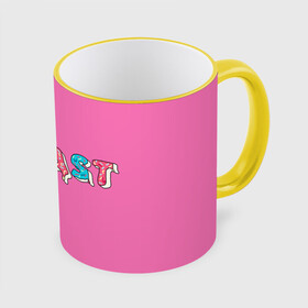 Кружка с принтом Mr Beast Donut (Pink edition) в городе Новоалтайск, керамика | ёмкость 330 мл | arts | mr beast | mrbeast | youtube | арты | блогеры | мистер бист | прикольные надписи | ютуб | ютуберы
