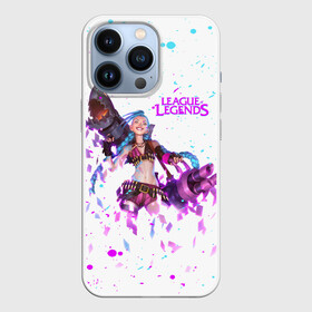 Чехол для iPhone 13 Pro с принтом JINX ARCANE, БРЫЗГИ КРАСОК в городе Новоалтайск,  |  | Тематика изображения на принте: akali | arcane | fan | fan art | hero | jinx | kda | kda mas | league of legends | lol | moba | neon | акали | аркейн | брызги | брызги красок | герой | джинкс | кда | краски | лига легенд | лол | моба | неон