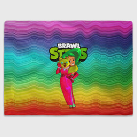 Плед 3D с принтом Радужная Лола BrawlStars в городе Новоалтайск, 100% полиэстер | закругленные углы, все края обработаны. Ткань не мнется и не растягивается | brawl | brawl stars | brawlstars | lola | бравл | бравлстарс | лола | лоли | разрушитель