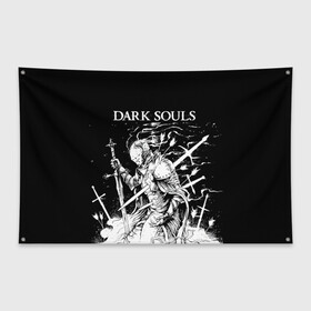 Флаг-баннер с принтом Dark Souls The Ashen One в городе Новоалтайск, 100% полиэстер | размер 67 х 109 см, плотность ткани — 95 г/м2; по краям флага есть четыре люверса для крепления | dark souls | games | praise the sun | the ashen one | игры | компьютерные игры | негорящий | неопалимый | рыцарь | тёмные души