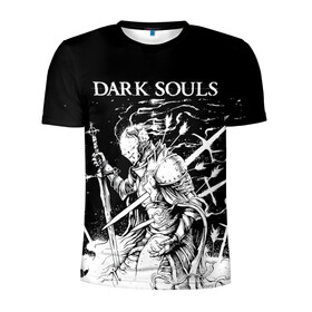 Мужская футболка 3D спортивная с принтом Dark Souls The Ashen One в городе Новоалтайск, 100% полиэстер с улучшенными характеристиками | приталенный силуэт, круглая горловина, широкие плечи, сужается к линии бедра | dark souls | games | praise the sun | the ashen one | игры | компьютерные игры | негорящий | неопалимый | рыцарь | тёмные души