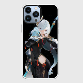 Чехол для iPhone 13 Pro Max с принтом Shenhe Genshin Impact Шинхи  Шень Хе в городе Новоалтайск,  |  | genshin | hu tao | paimon | raiden | shenhe | геншен | геншин импакт | паймон | сегун | шень хе | шини | шогун | эмпакт
