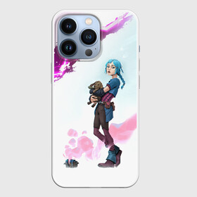 Чехол для iPhone 13 Pro с принтом Малышка Джинкс | Bomb Girl в городе Новоалтайск,  |  | arcane | arcane league of legends | cartoon | jinx | league of legends | mult | stim punk | stimpunk | аркеин | аркейн | джинкс | мульт | мультик | паудер | порох | психопатка | синеголовая | синий хвост | стим панк | стимпанк