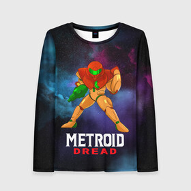 Женский лонгслив 3D с принтом Varia Suit 2D | Metroid в городе Новоалтайск, 100% полиэстер | длинные рукава, круглый вырез горловины, полуприлегающий силуэт | game | mercurysteam | metroid | metroid dread | metroid fusion | samus aran | varia | varia feature | varia suit | вариа | вариа костюм | игра | компьютерная игра | метроид | метроид дреад | мэтроид | мэтройдо дореддо | самус аран | свой
