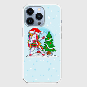 Чехол для iPhone 13 Pro Новогодний Единорог Dabbing.: в городе Новоалтайск, | | 2022 | dabbing | happy new year | merry christmas | год тигра | единорог | зима близко | нг | новогодний | новогодний тигр | новый год | новый год 2022 | рождество | символ 2022 года | снег | снежинки
