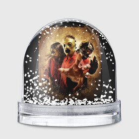 Игрушка Снежный шар с принтом SLIPKNOT All Hope Is Gone в городе Новоалтайск, Пластик | Изображение внутри шара печатается на глянцевой фотобумаге с двух сторон | art | band | chris fehn | corey taylor | hard | iowa | metal | rock | shawn crahan | slipknot | группы | музыка | рок | слипкнот