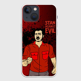 Чехол для iPhone 13 mini с принтом Стэн против сил зла Stanley в городе Новоалтайск,  |  | stan against evil | stanley miller | комедия | стен | стен против сил зла | стэн | стэн против сил зла | стэнли миллер | ужастики