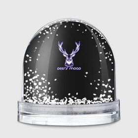 Игрушка Снежный шар с принтом Deers mood в городе Новоалтайск, Пластик | Изображение внутри шара печатается на глянцевой фотобумаге с двух сторон | бивни | животные | злой | злость | канада | настроение | неон | неоновые принты | олень | природа | рога | саванна | светящиеся | сердится | сибирь