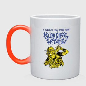 Кружка хамелеон с принтом Nuclear keg party with Municipal Waste в городе Новоалтайск, керамика | меняет цвет при нагревании, емкость 330 мл | crossover thrash | dude | ecology | group | hype | keg | municipal waste | music | nuclear | party | richmond | usa | бочонок | вечеринка | вирджиния | группа | коммунальные отходы | кроссовертрэш | музыка | сша | хайп | чувак | эколо