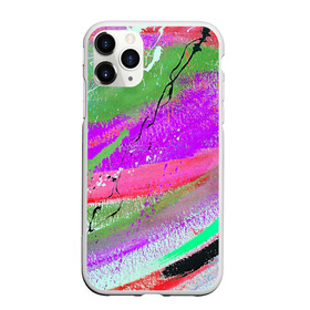 Чехол для iPhone 11 Pro матовый с принтом Красочный взрыв в городе Новоалтайск, Силикон |  | абстракция | краски | пестрый | хаос | цветной