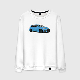 Мужской свитшот хлопок с принтом Ford Focus RS art в городе Новоалтайск, 100% хлопок |  | Тематика изображения на принте: focus | focusrs | ford | fordfocus | rs