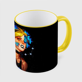 Кружка с принтом Jojo Stone Ocean Jolyne cujoh в городе Новоалтайск, керамика | ёмкость 330 мл | Тематика изображения на принте: bizzare adventure | jojo | джозеф | джолин | джордж | джостар | дио брандо | жожа | жожо | жоске | куджо | невероятные пркилючения | стенд