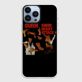 Чехол для iPhone 13 Pro Max с принтом Sheer Heart Attack   Queen в городе Новоалтайск,  |  | freddie mercury | paul rodgers | queen | quen | альбом | брайан мэй | глэм | джон дикон | квин | королева | куин | меркури | меркьюри | музыкант | мэркури | певец | песня | поп | роджер тейлор | рок группа | фаррух булсара