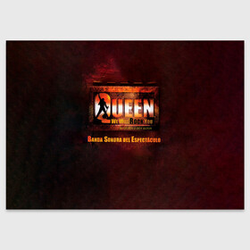 Поздравительная открытка с принтом We Will Rock You Banda Sonora Del Espectaculo - Queen в городе Новоалтайск, 100% бумага | плотность бумаги 280 г/м2, матовая, на обратной стороне линовка и место для марки
 | Тематика изображения на принте: freddie mercury | paul rodgers | queen | quen | альбом | брайан мэй | глэм | джон дикон | квин | королева | куин | меркури | меркьюри | музыкант | мэркури | певец | песня | поп | роджер тейлор | рок группа | фаррух булсара