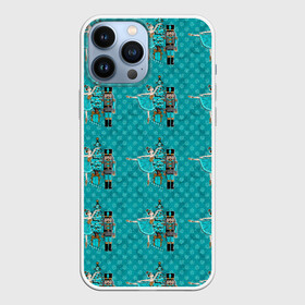 Чехол для iPhone 13 Pro Max с принтом Новогодний Щелкунчик в городе Новоалтайск,  |  | Тематика изображения на принте: 2022 | нг | новогодний | новый год | рождество | щелкунчик