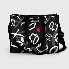 Сумка-шоппер 3D с принтом The Weeknd - XO в городе Новоалтайск, 100% полиэстер | застегивается на металлическую кнопку; внутренний карман застегивается на молнию. Стенки укреплены специальным мягким материалом, чтобы защитить содержимое от несильных ударов
 | abel makkonen tesfaye | after hours | beauty behind the madness | kiss land | starboy | the weeknd | the weekеnd | xo | артист | музыка | уикнд