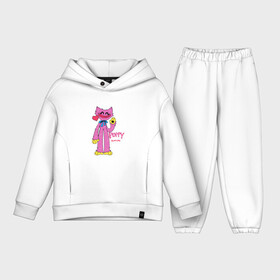 Детский костюм хлопок Oversize с принтом Kissy Missy Poppy Playtime в городе Новоалтайск,  |  | huggy | kissy | missy | playtime | poppy | wuggy | вагги | ваги | киси | кисси | миси | мисси | хагги | хаги