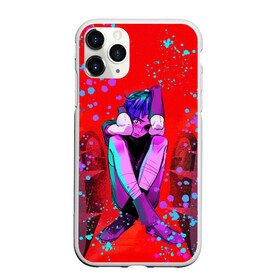 Чехол для iPhone 11 Pro матовый с принтом Испуганная Паудер | Порох | Jinx в городе Новоалтайск, Силикон |  | Тематика изображения на принте: arcane | arcane league of legends | cartoon | jinx | league of legends | mult | stim punk | stimpunk | аркеин | аркейн | джинкс | мульт | мультик | паудер | порох | психопатка | синеголовая | синий хвост | стим панк | стимпанк