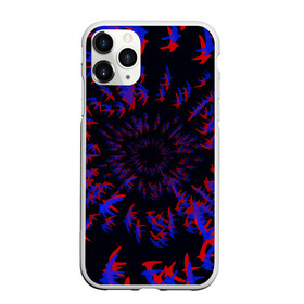 Чехол для iPhone 11 Pro матовый с принтом Абстракция Стай в городе Новоалтайск, Силикон |  | абстракция | вороны | птицы | стая воронов | стая птиц