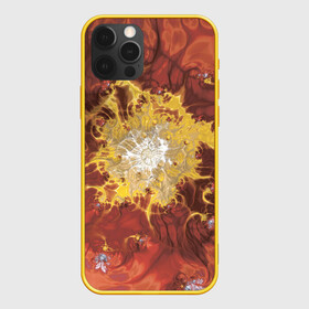 Чехол для iPhone 12 Pro Max с принтом Коллекция Journey Обжигающее солнце 396-134 в городе Новоалтайск, Силикон |  | abstraction | fractal | orange | red | sunny | yellow | абстракция | желтый | красный | оранжевый | солнечный | фрактал