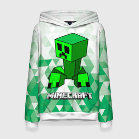 Женская толстовка 3D с принтом Minecraft Creeper ползучий камикадзе в городе Новоалтайск, 100% полиэстер  | двухслойный капюшон со шнурком для регулировки, мягкие манжеты на рукавах и по низу толстовки, спереди карман-кенгуру с мягким внутренним слоем. | creeper | green minecraft | minecraft | minecraft creeper | minecraft dungeons | детские игры | зеленый майнкрафт | камикадзе | крипер | крипер майнкрафт | криппер | майнкрафт крипер | майнкрафт подземелье | минекрафт | мобы