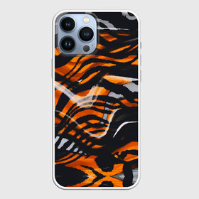 Чехол для iPhone 13 Pro Max с принтом Окрас тигра в городе Новоалтайск,  |  | животное | кошка | полосы | праздник | символ | тигр