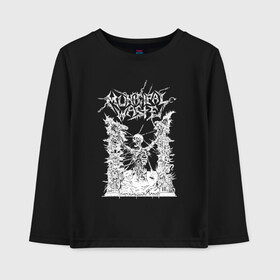 Детский лонгслив хлопок с принтом Municipal Waste Коммунальные отходы в городе Новоалтайск, 100% хлопок | круглый вырез горловины, полуприлегающий силуэт, длина до линии бедер | chain | crossover thrash | group | hook | horror | jaw | richmond | skeleton | skull | thistle | usa | waste | вирджиния | группа | кроссовер трэш | крюк | крючок | отходы | пасть | скелет | сша | ужас | цепь | череп