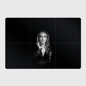 Магнитный плакат 3Х2 с принтом Adele Icon в городе Новоалтайск, Полимерный материал с магнитным слоем | 6 деталей размером 9*9 см | девушка | имя | микрофон | певица | фото
